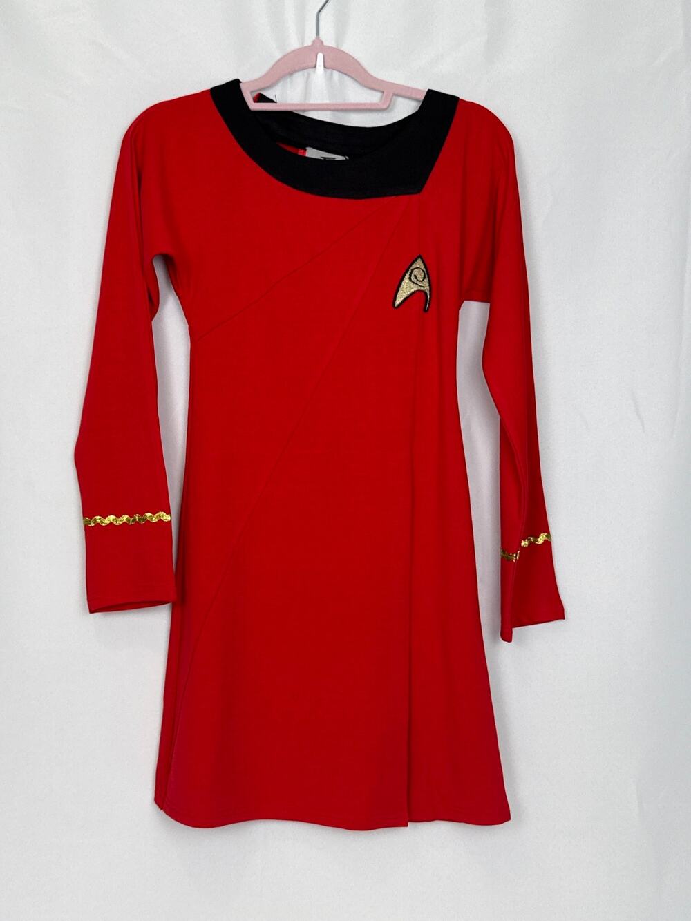 Star Trek TOS Red Uniform Dress Costume NWT Sz M Cosermart Cosplay